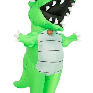 Adult Inflatable Green Dino Costume