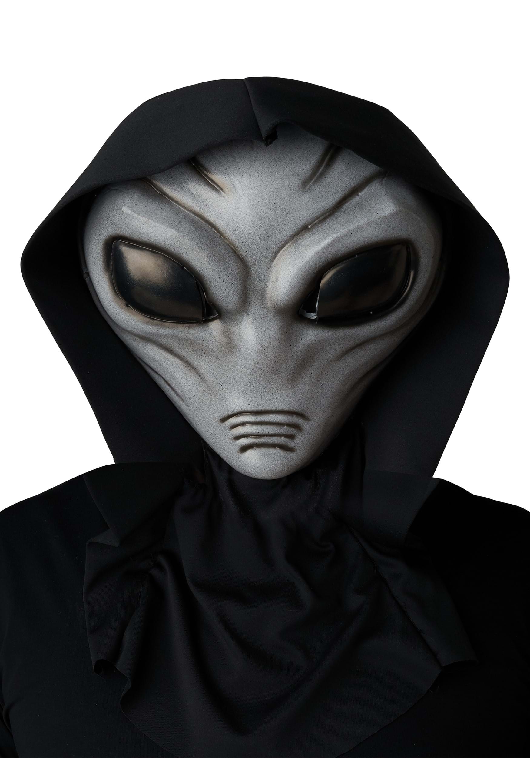 Adult Light Up Grey Alien Mask