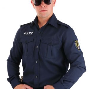 Adult Long Sleeve Police Shirt