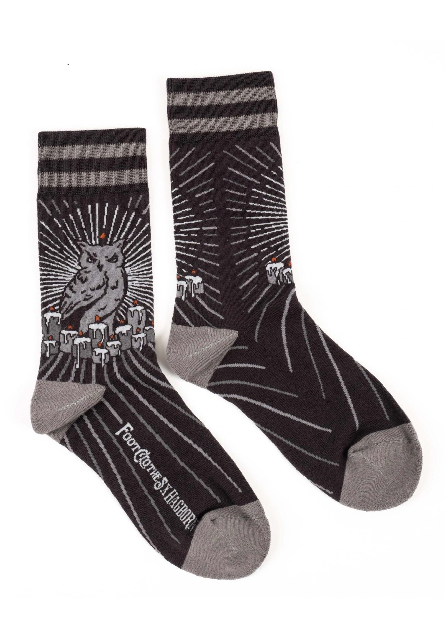 Adult Night Owl FootClothes x Hagborn Collab Socks
