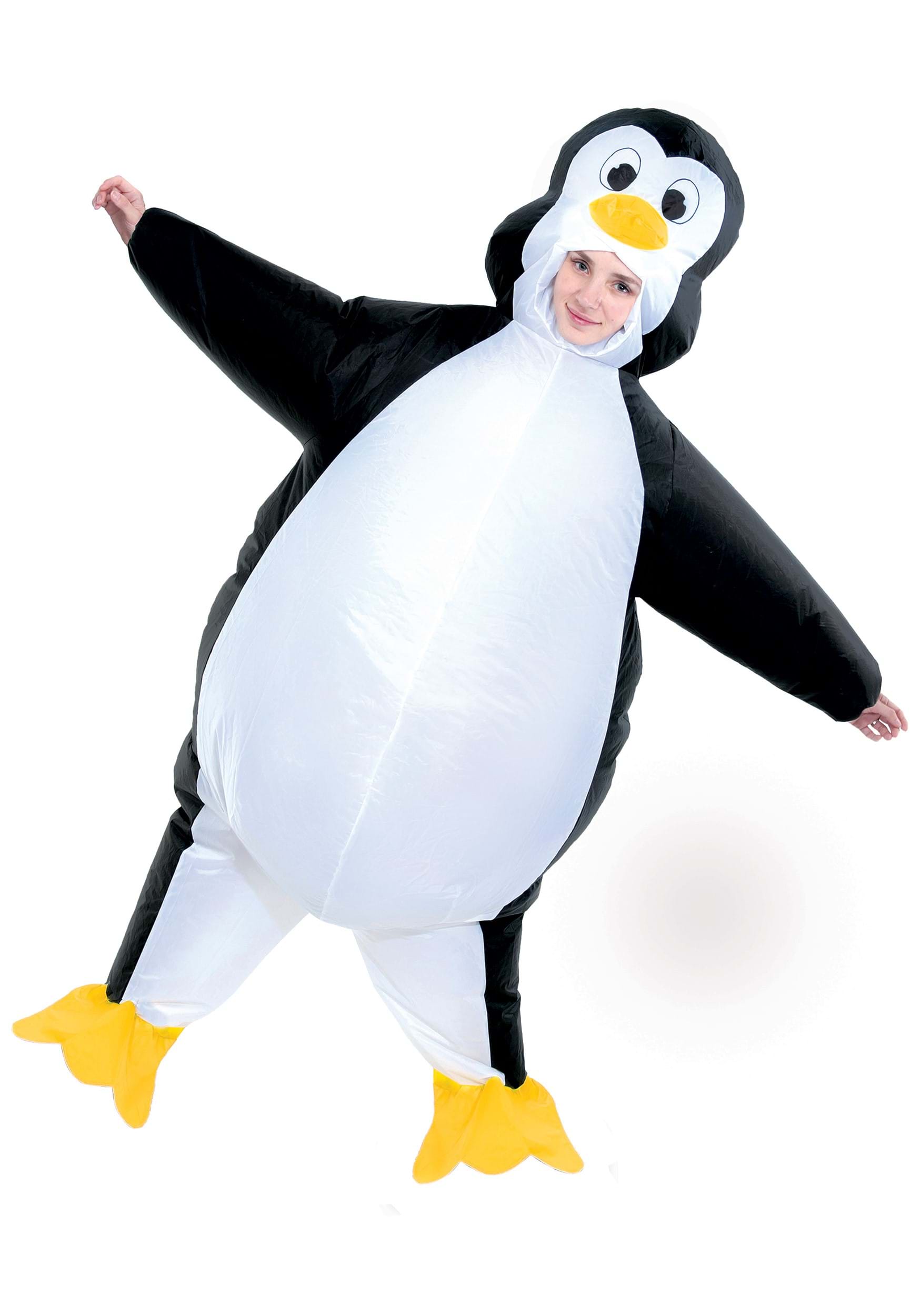 Adult Penguin Inflatable Costume