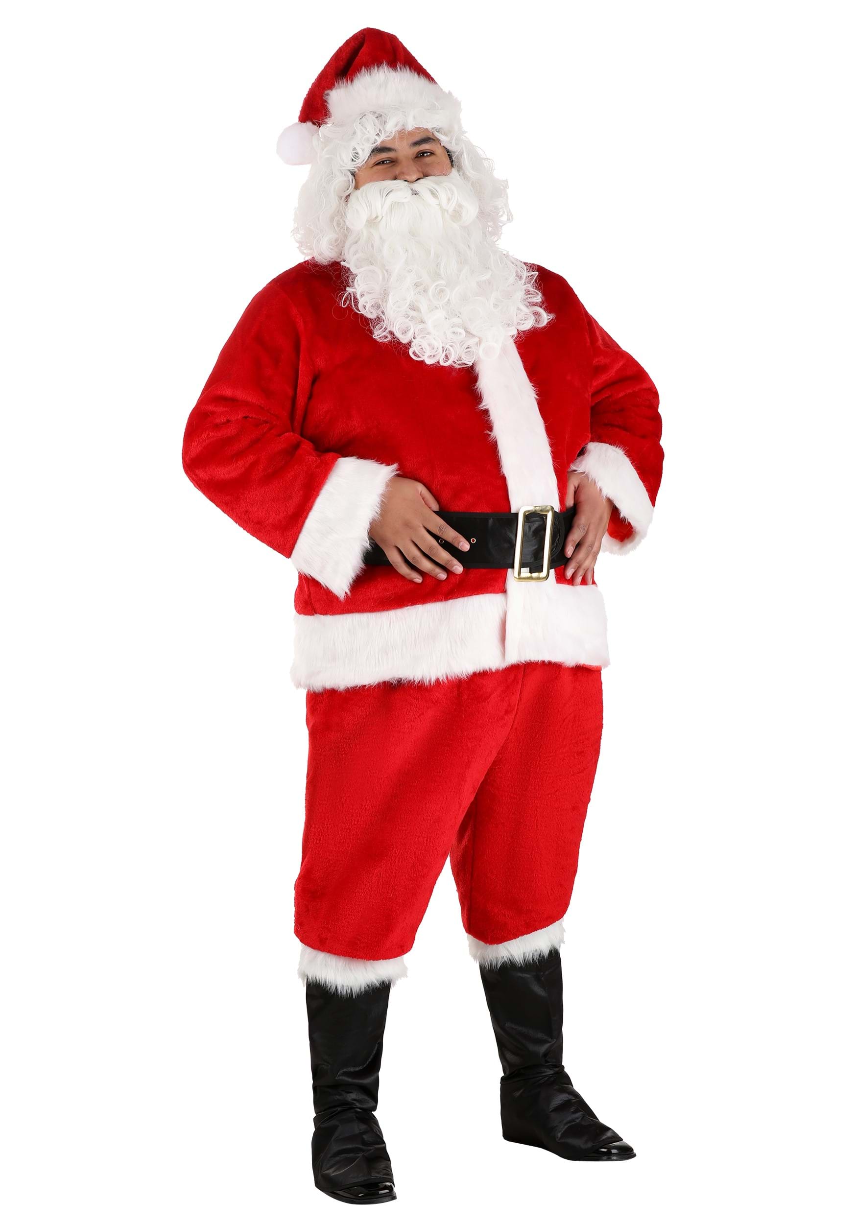 Adult Plus Santa Costume