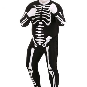 Adult Plus Size Authentic Karate Kid Skeleton Suit