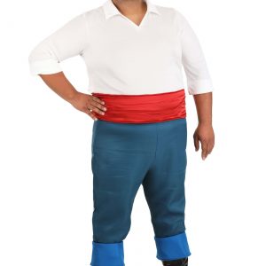 Adult Plus Size Disney Prince Eric Costume