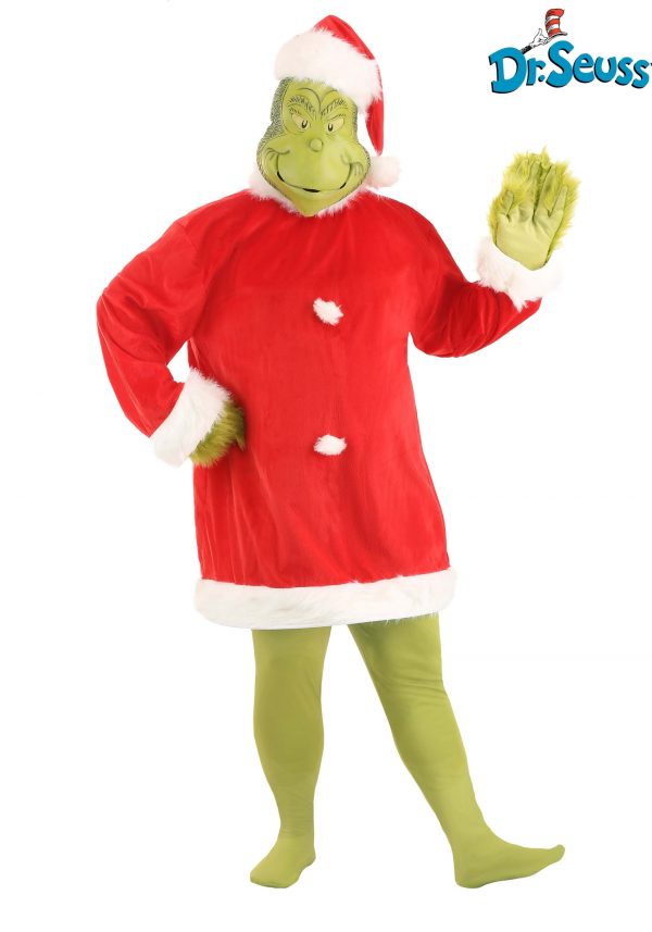 Adult Plus Size Grinch Costume