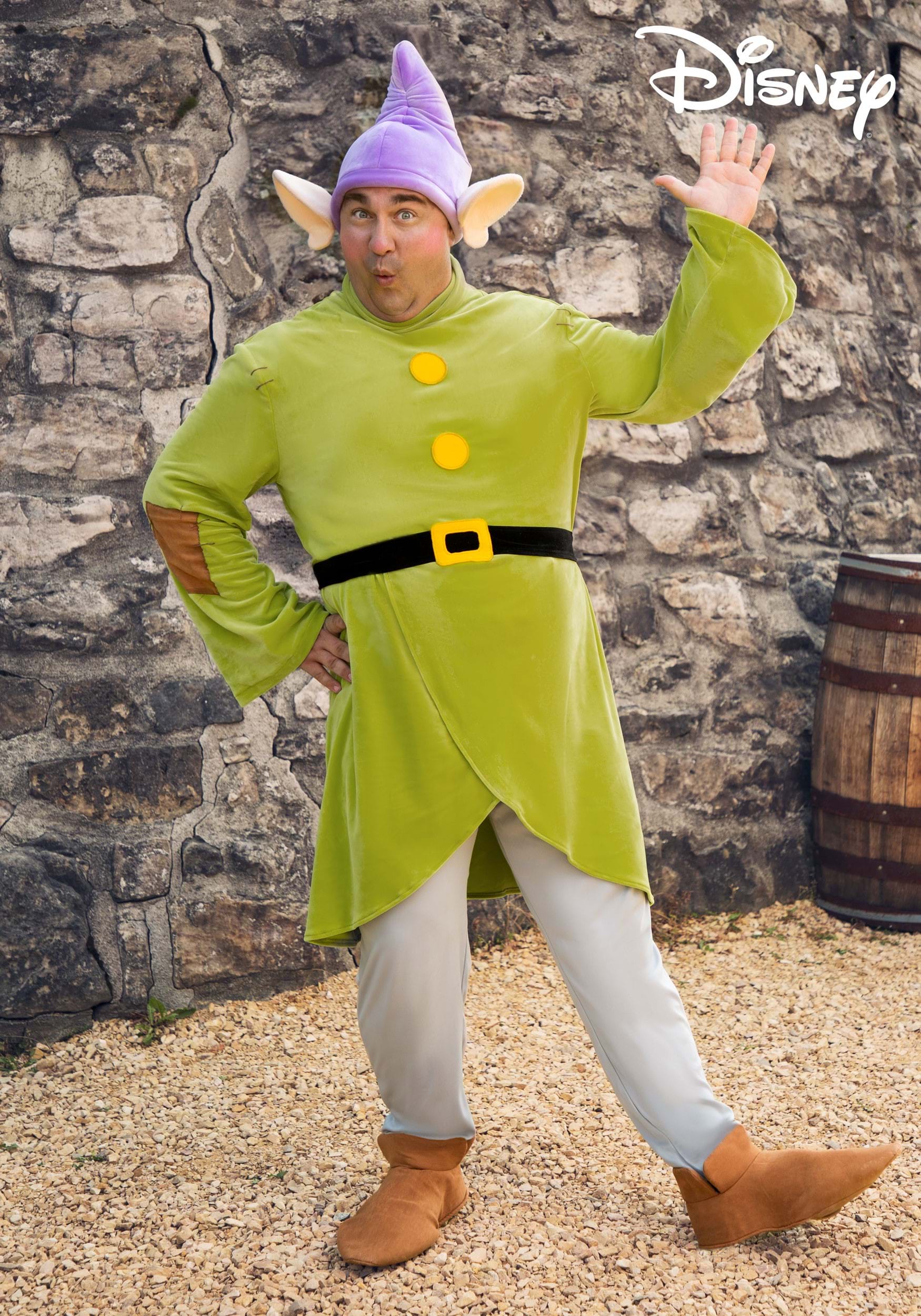Adult Plus Size Snow White Dopey Costume