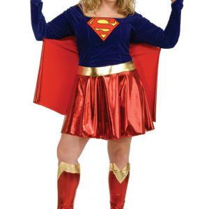 Adult Plus Size Supergirl Costume