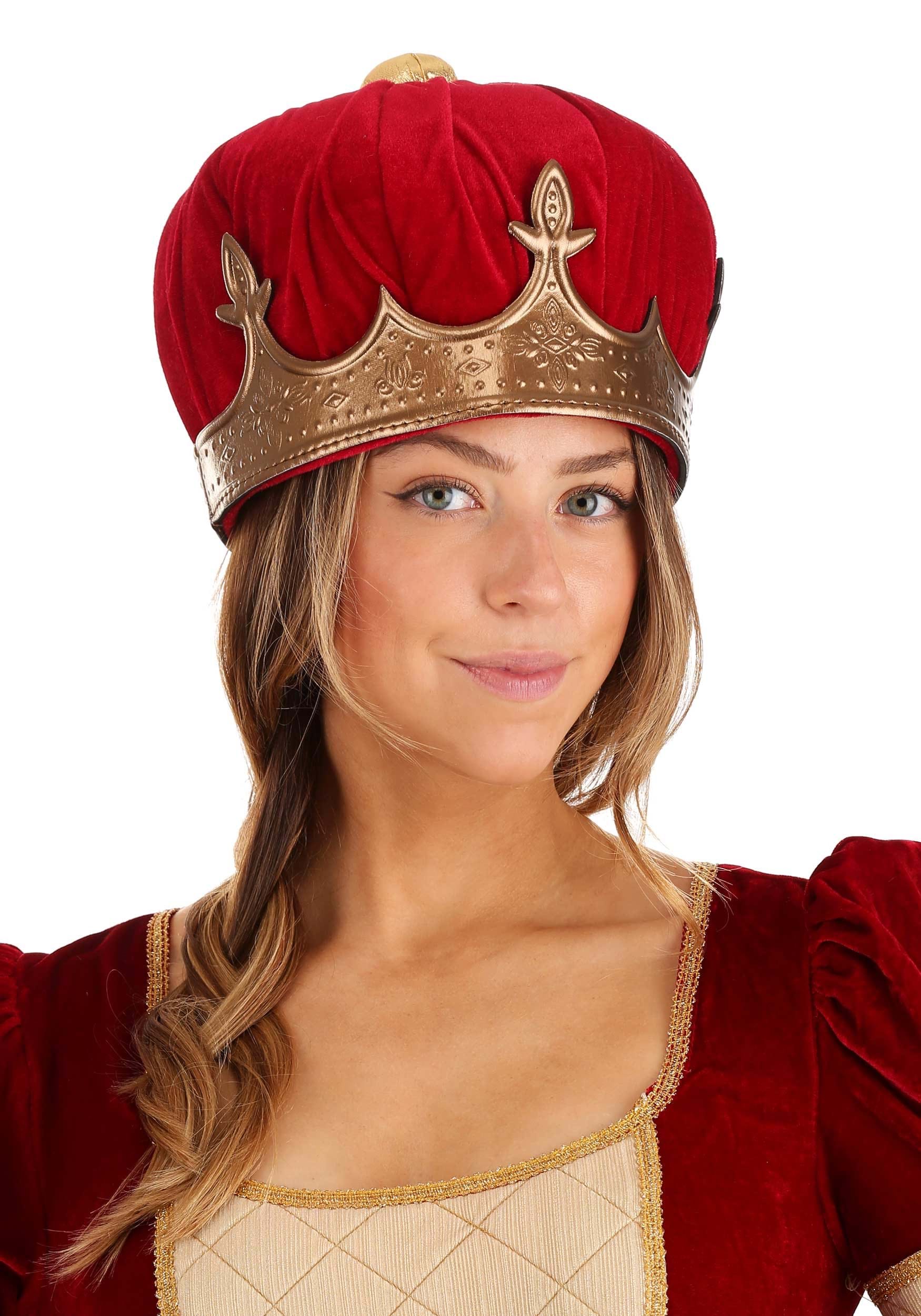 Adult Plush Queen Costume Crown