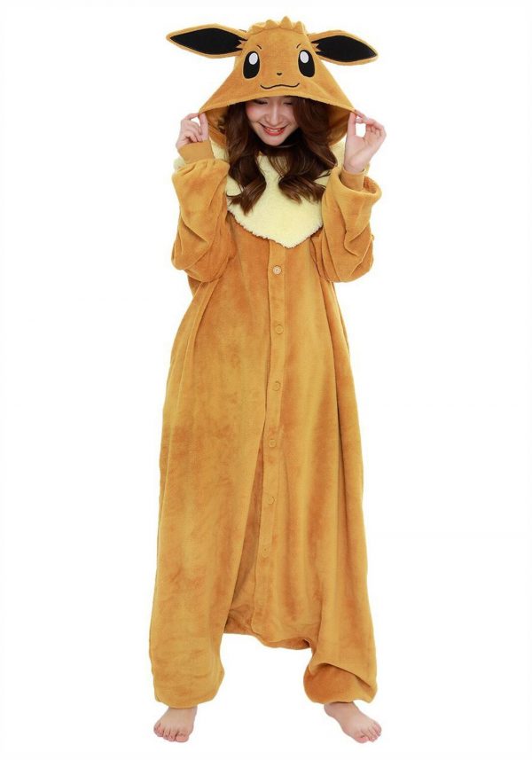 Adult Pokemon Eevee Kigurumi