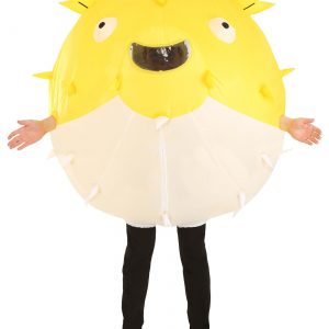 Adult Puffer Fish Inflatable Costume