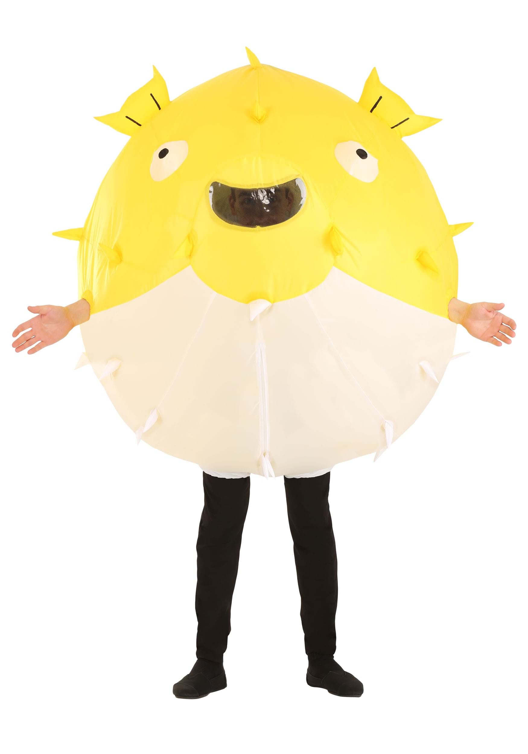 Adult Puffer Fish Inflatable Costume