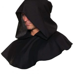 Adult Reaper Hood - Black