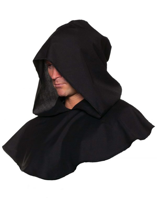 Adult Reaper Hood - Black