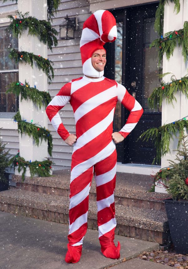 Adult Red Candy Cane Costume