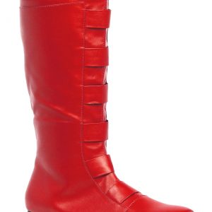 Adult Red Superhero Boots