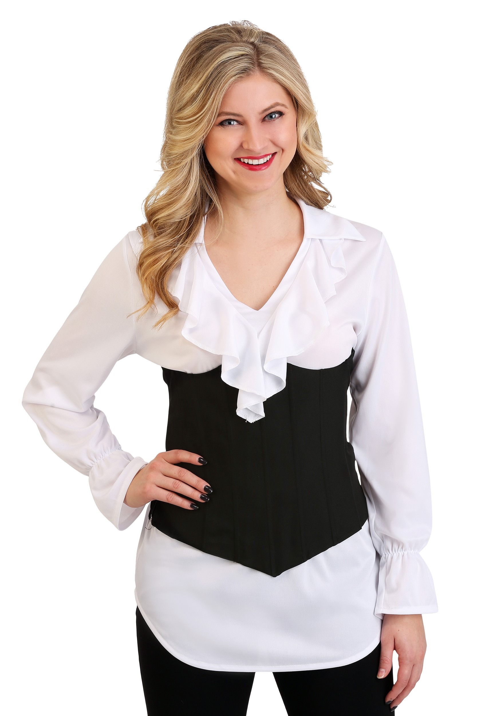 Adult Ruffled Pirate Blouse
