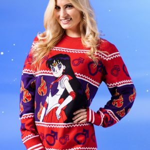 Adult Sailor Mars Ugly Sweater