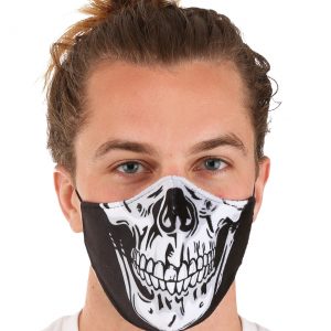 Adult Skeleton Sublimated Face Mask