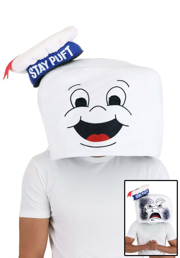 Adult Stay Puft Reversible Costume Hat Mask