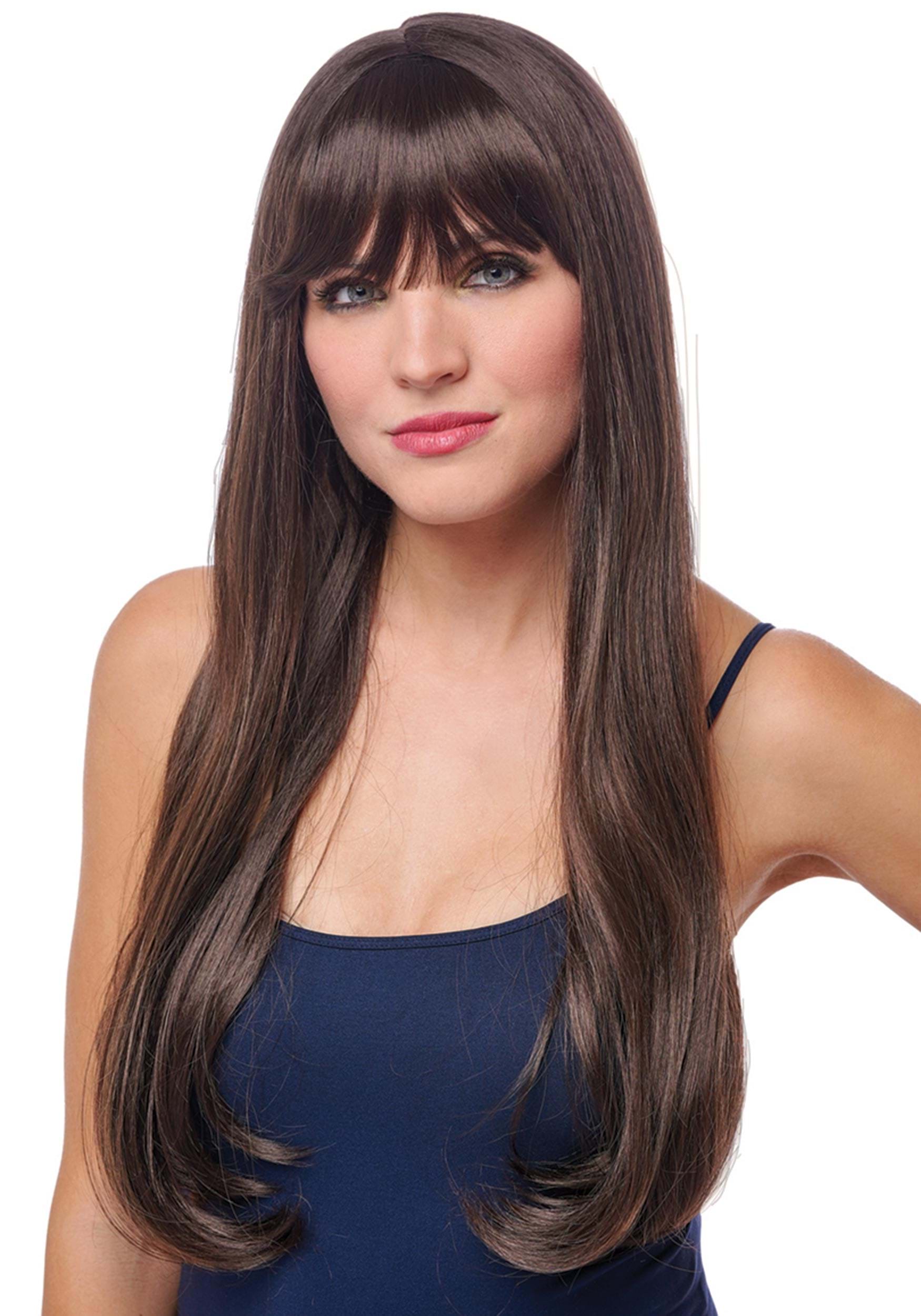 Adult Styleable Chocolate Wig