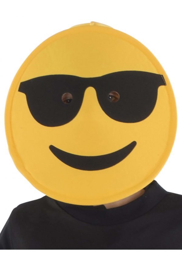 Adult Sunglasses Emoji Mask