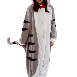 Adult Tabby Cat Pajama Costume