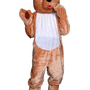 Adult Teddy Bear Mascot Costume