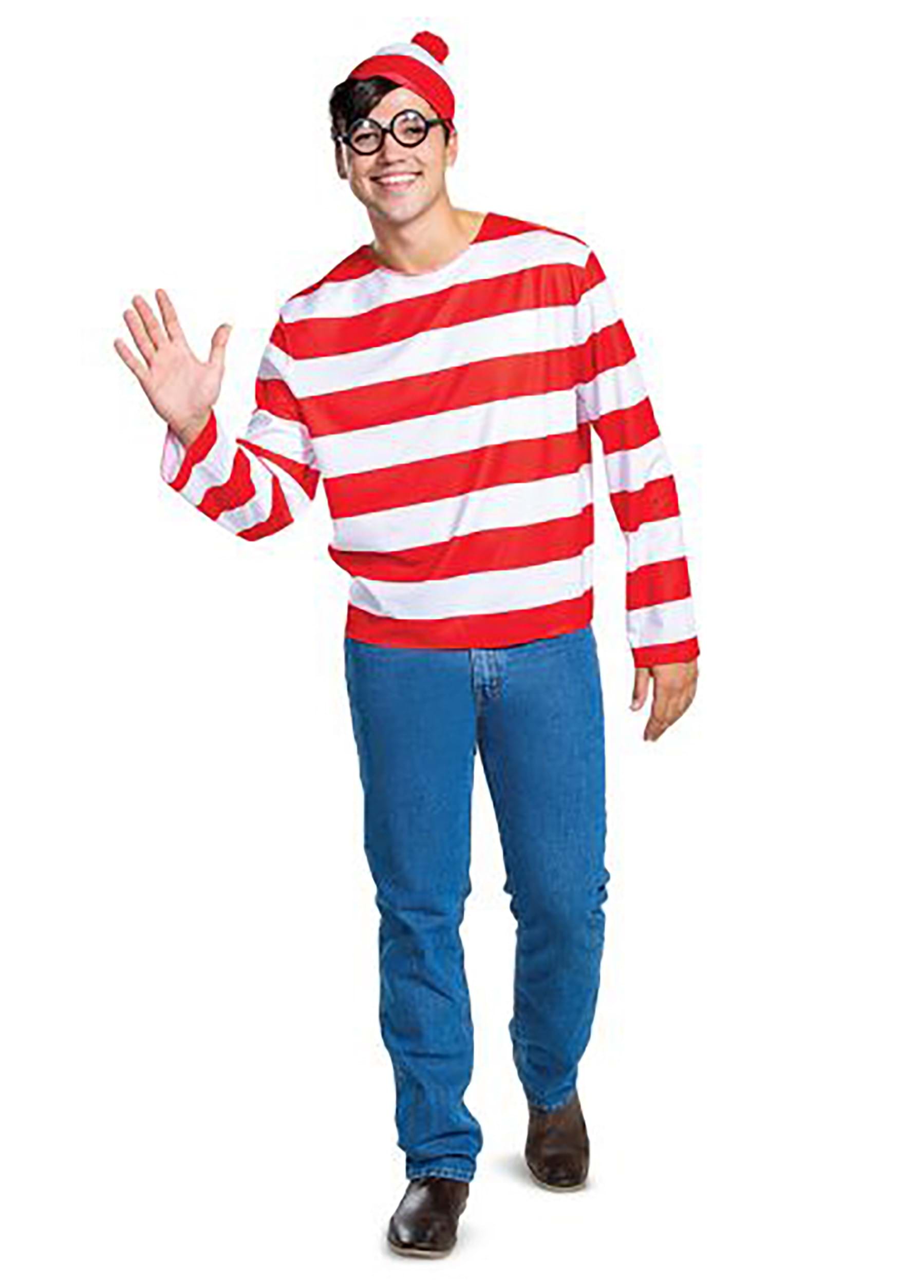 Adult Where’s Waldo Classic Waldo Costume