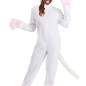 Adult White Cat Costume