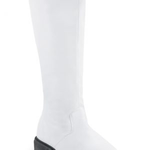 Adult White Costume Boots