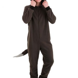 Adult Wolf Jumpsuit Costume