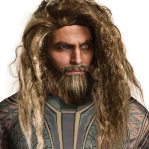 Adult's Aquaman Beard and Wig Set