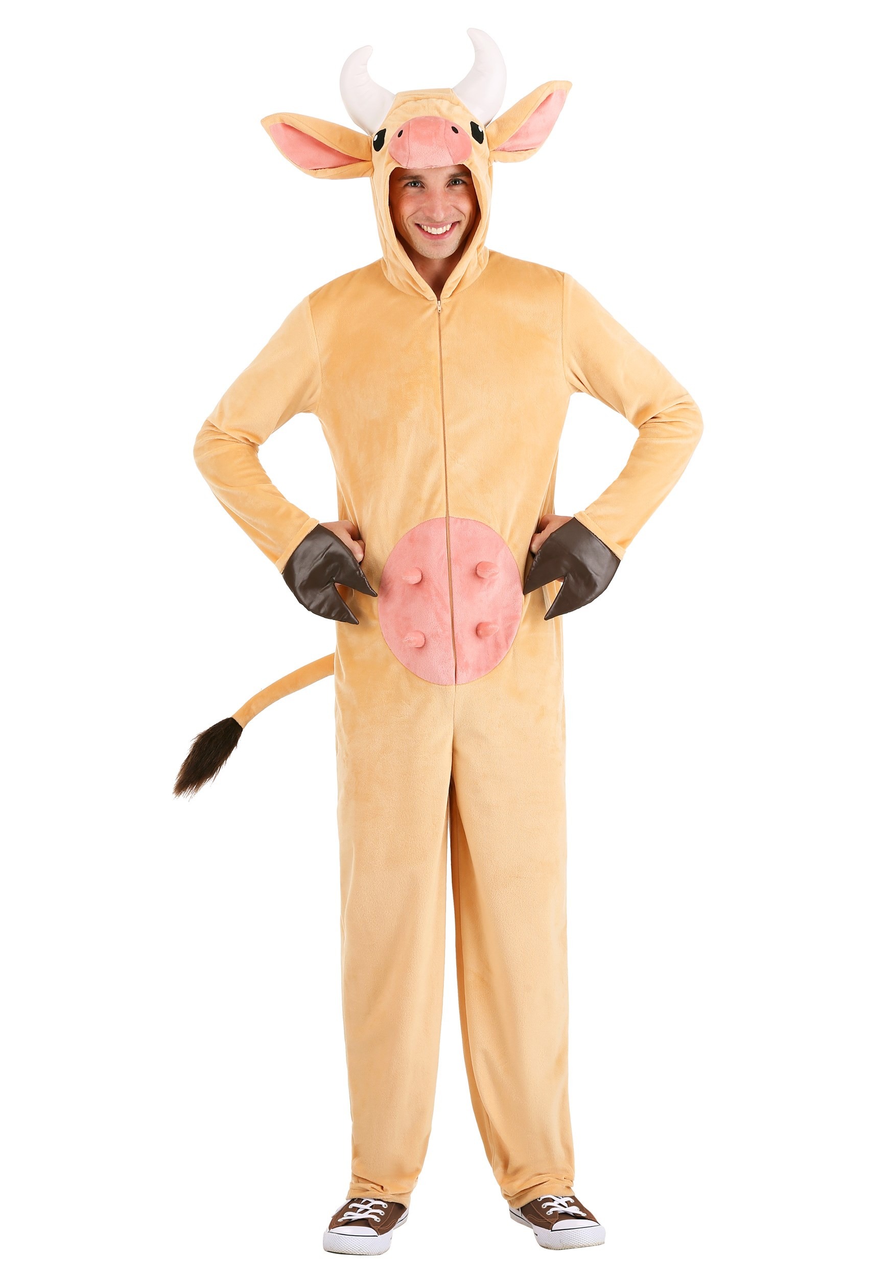 Adult’s Brown Cow Costume