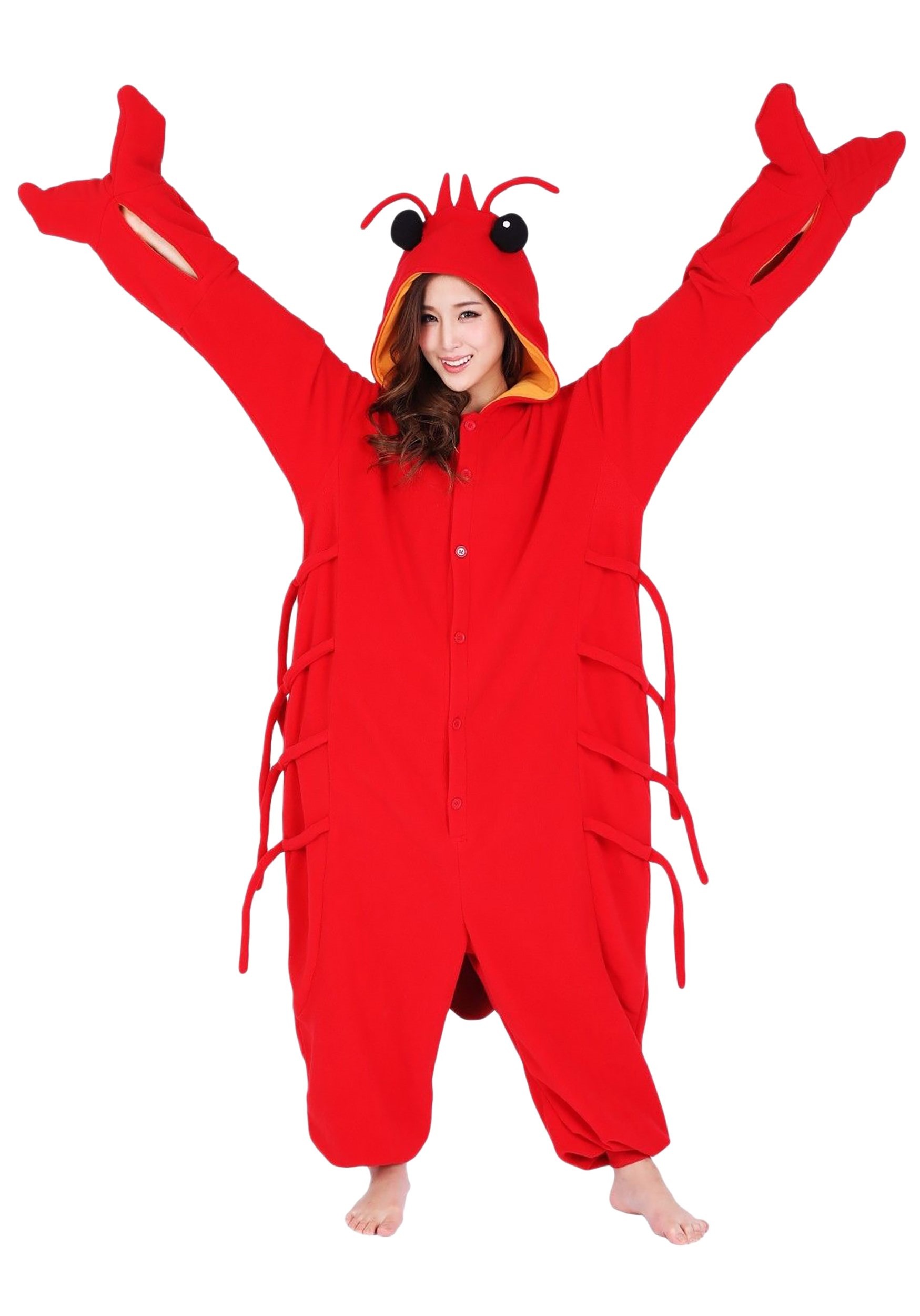 Adult’s Lobster Kigurumi Costume