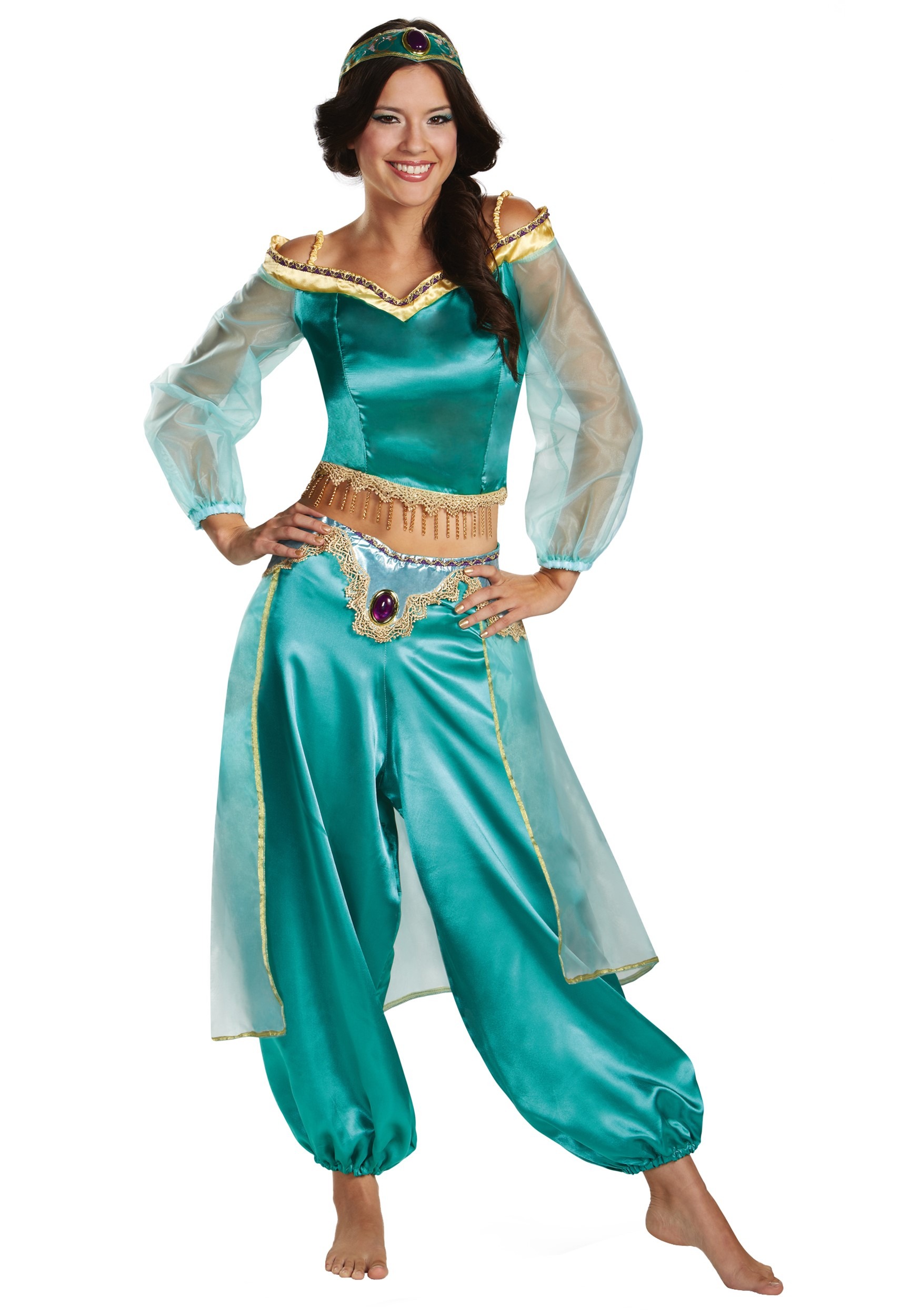 Aladdin Animated Women’s Jasmine Prestige Costume