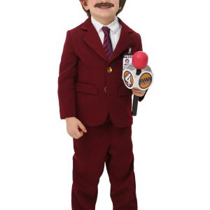 Anchorman Ron Burgundy Costume for Toddlers
