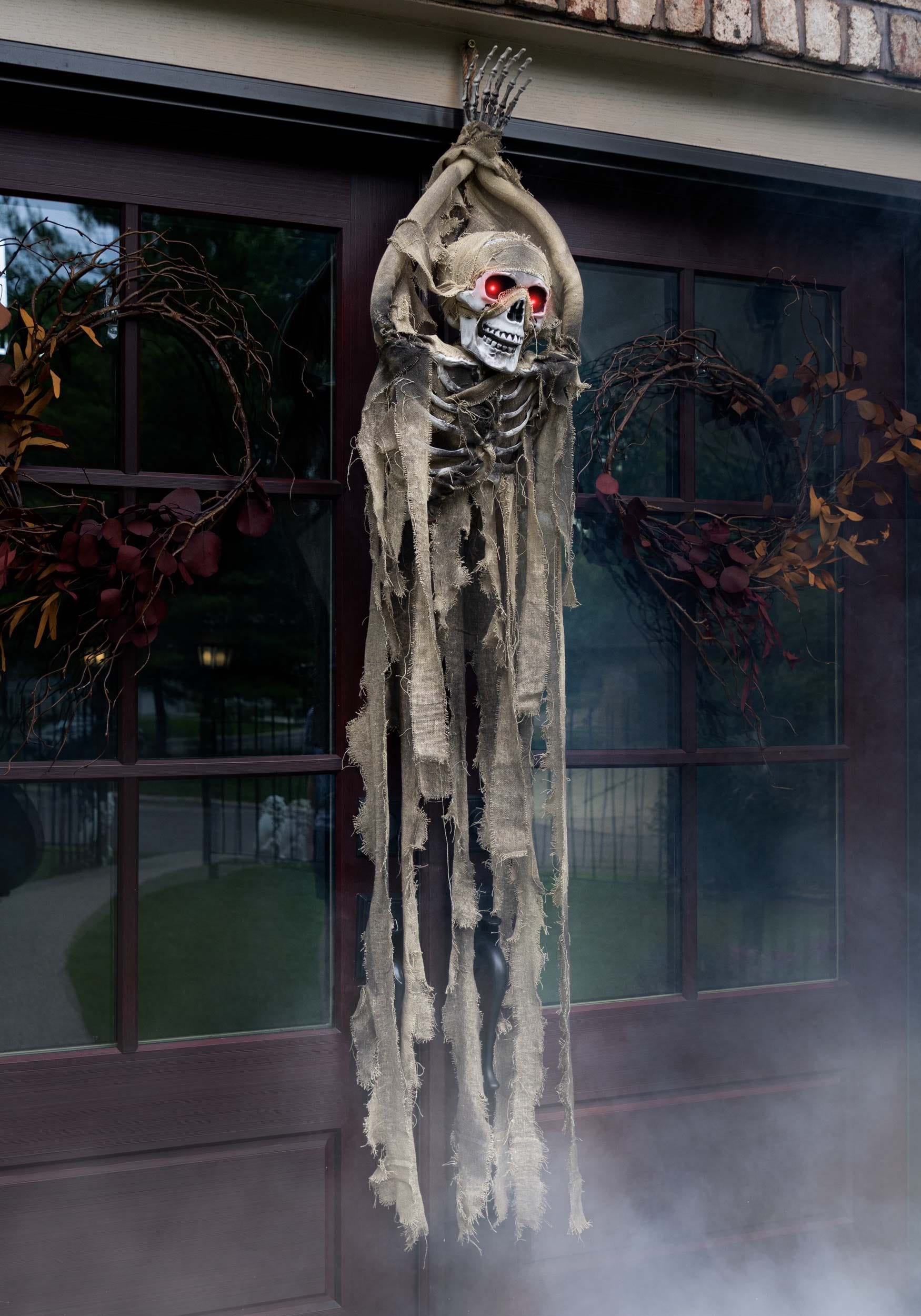 Animated Hanging Skeleton Decoration