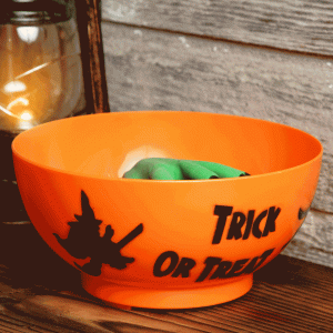 Animated Monster Hand in Bowl Halloween Decoration