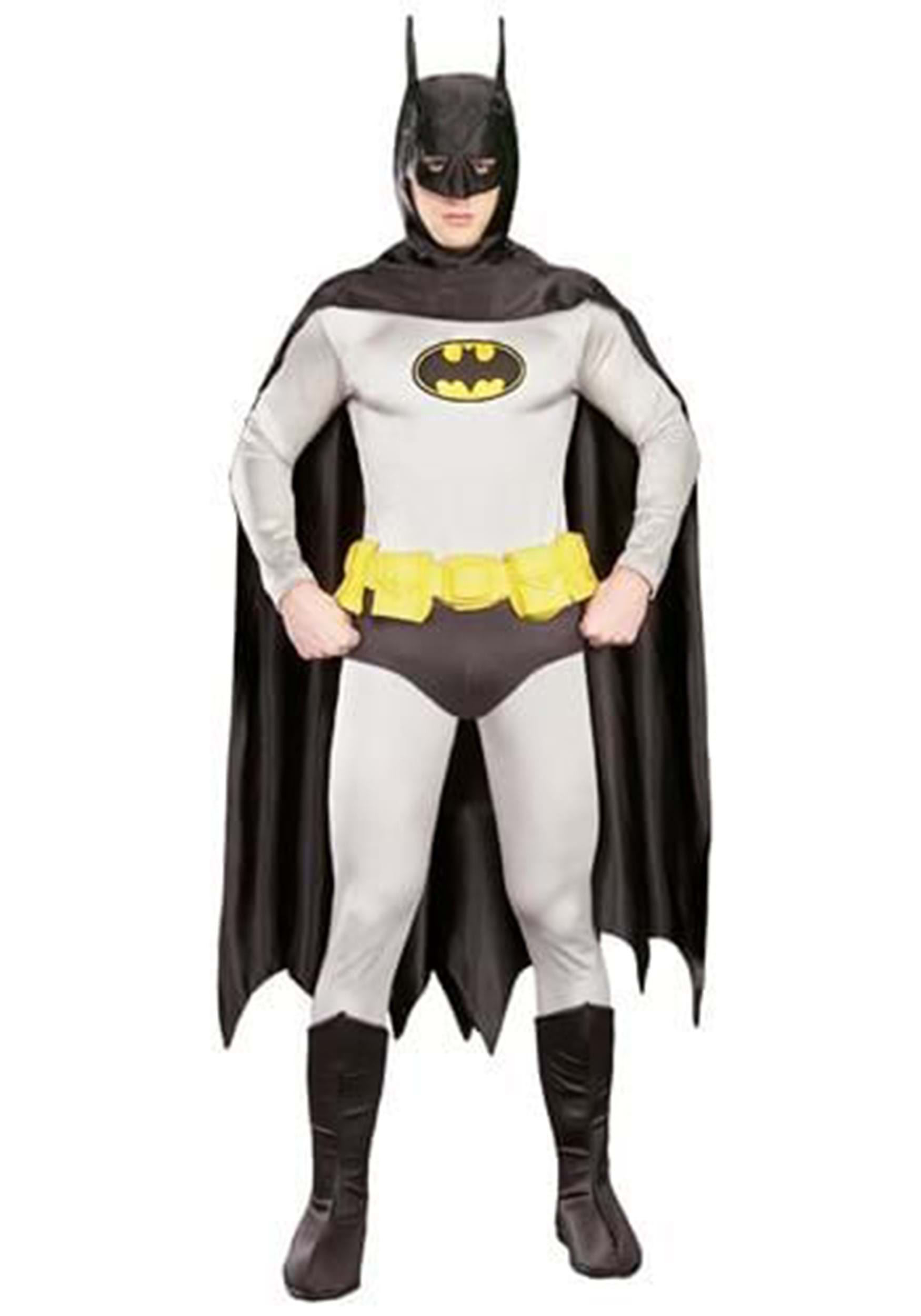 Authentic Classic Batman Costume for Adults
