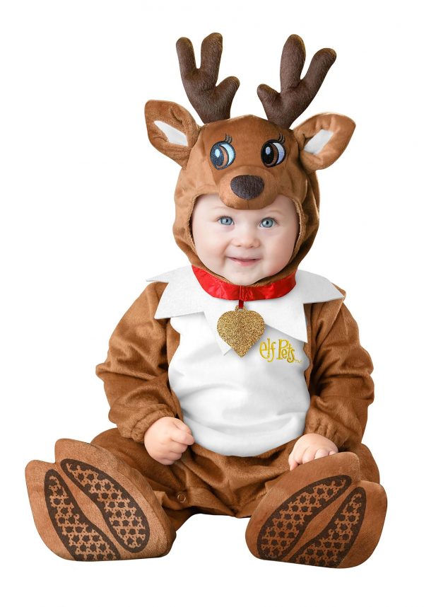 Baby Elf Pets Reindeer Costume