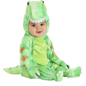 Baby Green T-Rex Costume