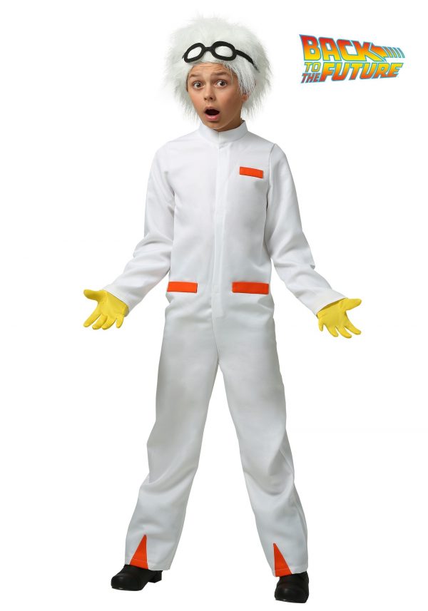 Back to the Future Child Doc Brown Costume