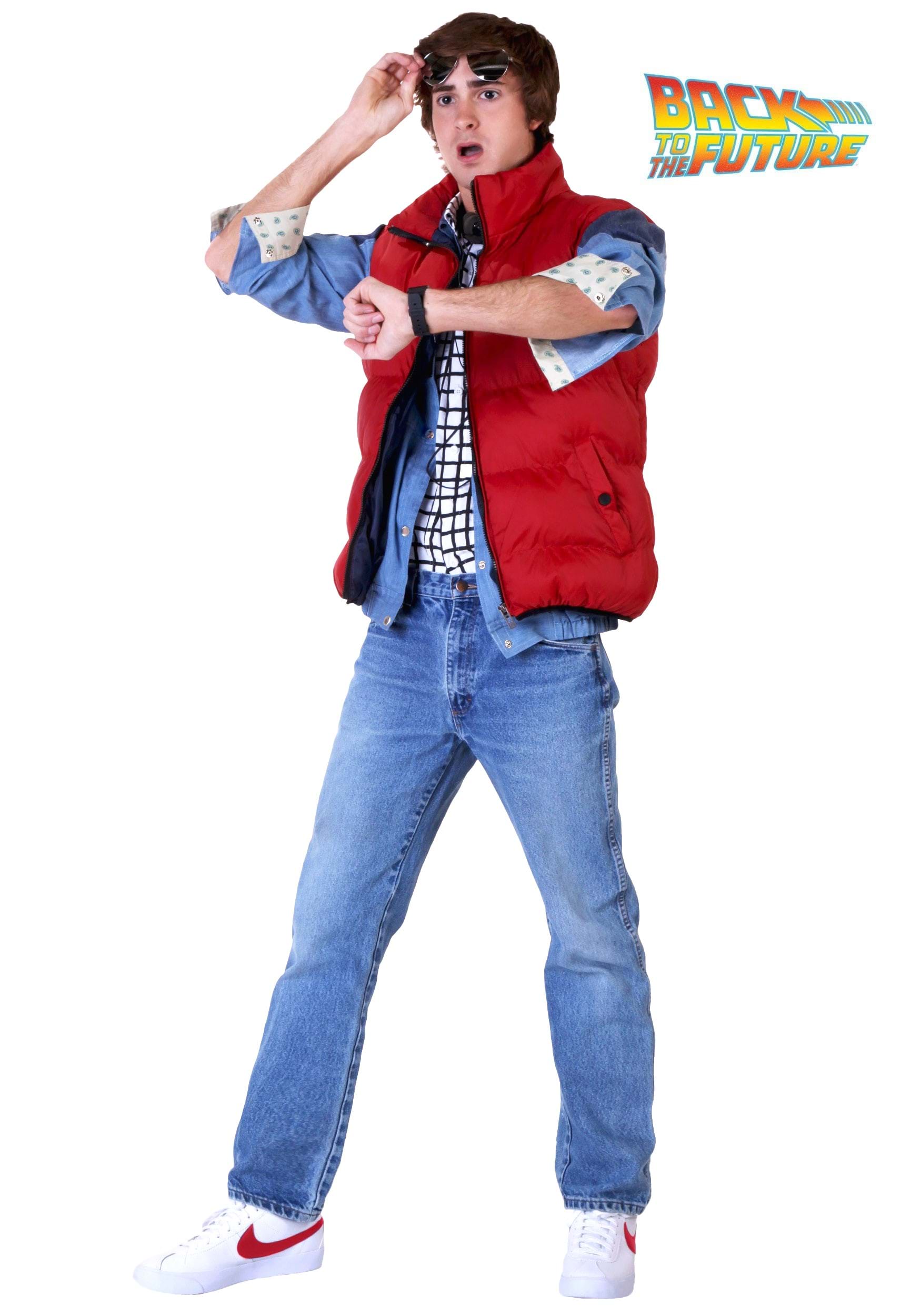 Back to the Future Marty McFly Men’s Plus Size Costume