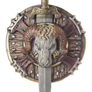 Barbarian Combat Shield and Sword Set