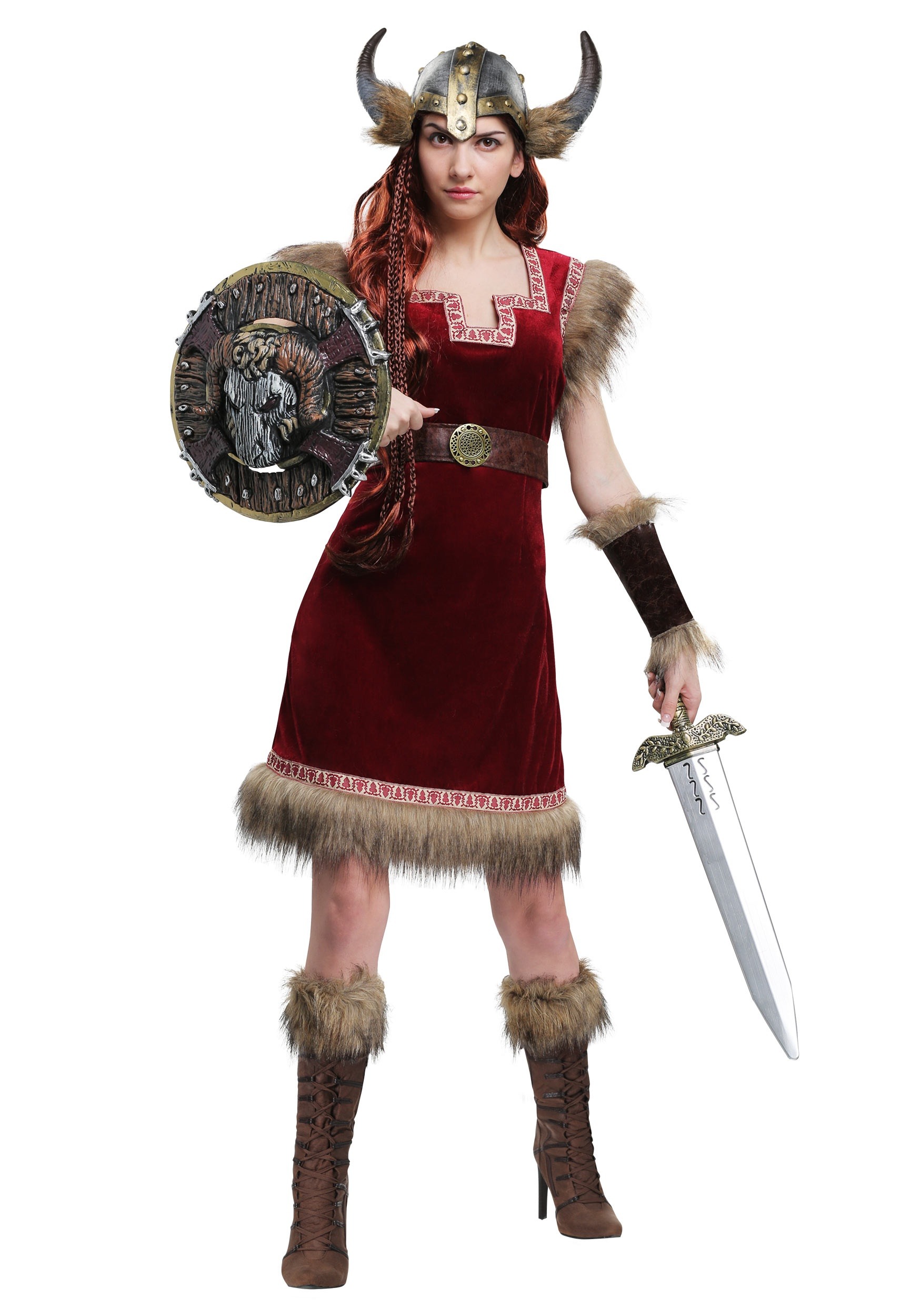 Barbarian Viking Womens Costume