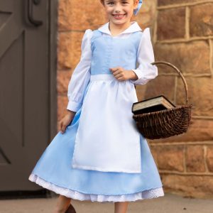 Beauty and the Beast Belle Blue Dress Costume for Toddlers