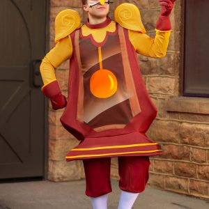 Beauty and the Beast Cogsworth Costume for Men