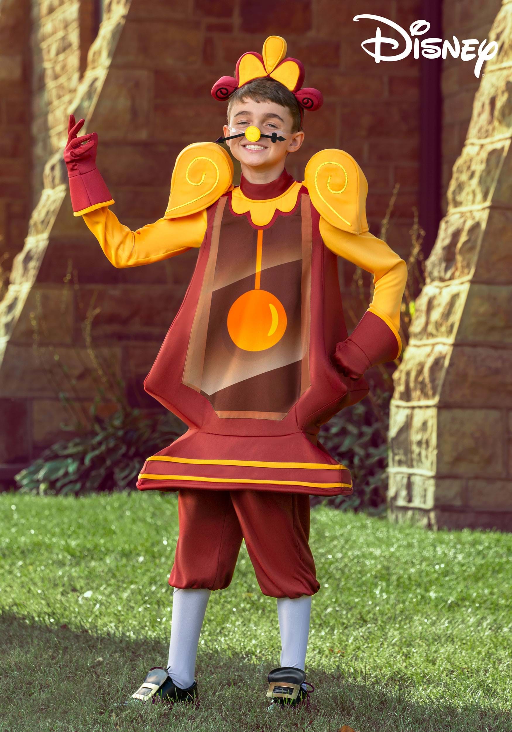 Beauty and the Beast Cogsworth Kids Costume