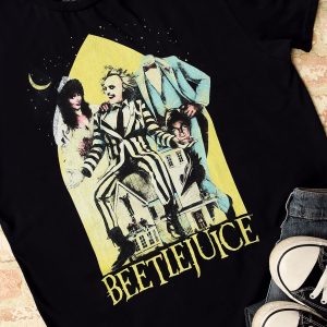 Beetlejuice Adult Black T-Shirt