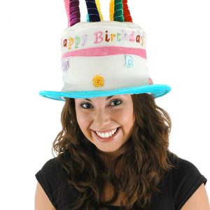 Birthday Cake Plush Hat